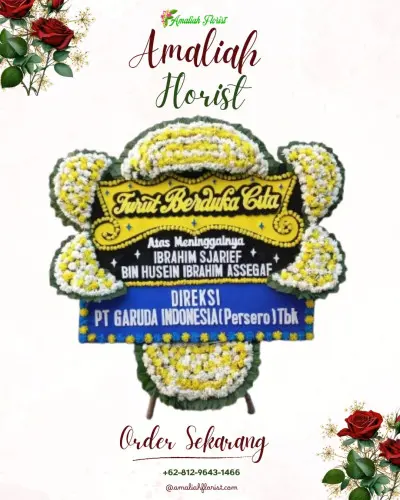 Papan Bunga Duka di Gemawang